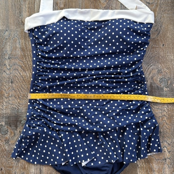 🎉HOST PICK 🎉LAUREN Ralph Lauren | Polk a Dot Pin Up One Piece Swimsuit - Picture 9 of 9